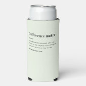 差をつける従業員感謝ギフト スリム缶クーラー (Seltzer正面)