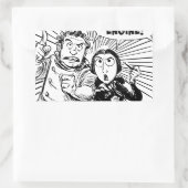 差エンジンパネルへ 長方形シール (バッグ)