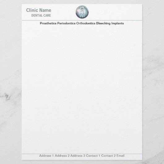 差出人の名前 レターヘッド (正面)