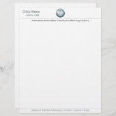 差出人の名前 レターヘッド (正面/裏面)