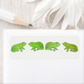 差出人住所カエル ラベル (インサイチュ)