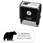 差出人住所カスタムベア セルフインキングスタンプ (インサイチュ)