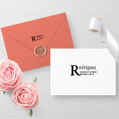 差出人住所クシンプルリミニマル連絡ン セルフインキングスタンプ