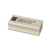 差出人住所クラシックヴィンテージモノグラム ラバースタンプ (スタンプ)