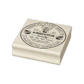 差出人住所クリスマスファミリーベルホリーベリー ラバースタンプ (スタンプ)