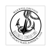 差出人住所ゴム切手航海の事業 ラバースタンプ (インプリント)