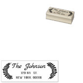 差出人住所ゴム印、カスタム差出人住所 ラバースタンプ (押印)