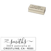 差出人住所ゴム ラバースタンプ (押印)