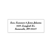 差出人住所スタンプ – カスタマイズ可能 セルフインキングスタンプ (デザイン)