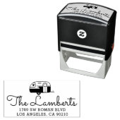 差出人住所スタンプ、キャンパーアドレススタンプ セルフインキングスタンプ (インサイチュ)