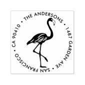 差出人住所スタンプ、フレーミングアドレススタンプ セルフインキングスタンプ (デザイン)