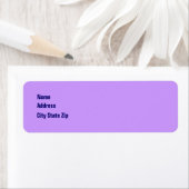 差出人住所テンプレート表示メモ30色 ラベル (インサイチュ)