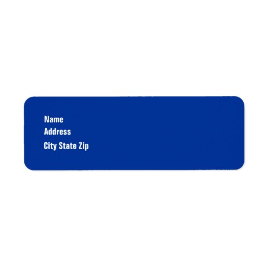 差出人住所テンプレート表示メモ30色 ラベル (正面)