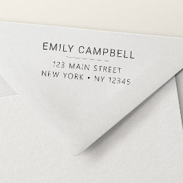 差出人住所ミニマルモダンプロフェッショナル セルフインキングスタンプ