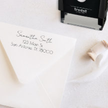 差出人住所モダン