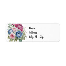 差出人住所ラベルシール