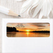 差出人住所ラベルズオンオコニーサンセット ラベル (インサイチュ)