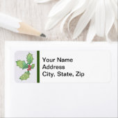 差出人住所ラベルホリーすてき ラベル (インサイチュ)