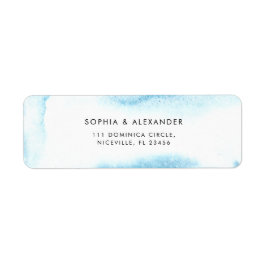 差出人住所ラベルモダンの結婚為。 ラベル