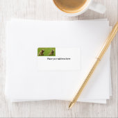 差出人住所ラベル付き ラベル (インサイチュ)