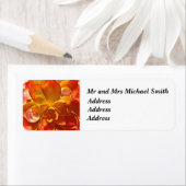 差出人住所ラベル火花 ラベル (インサイチュ)