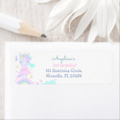 差出人住所ラベル3歳。 ラベル (インサイチュ)