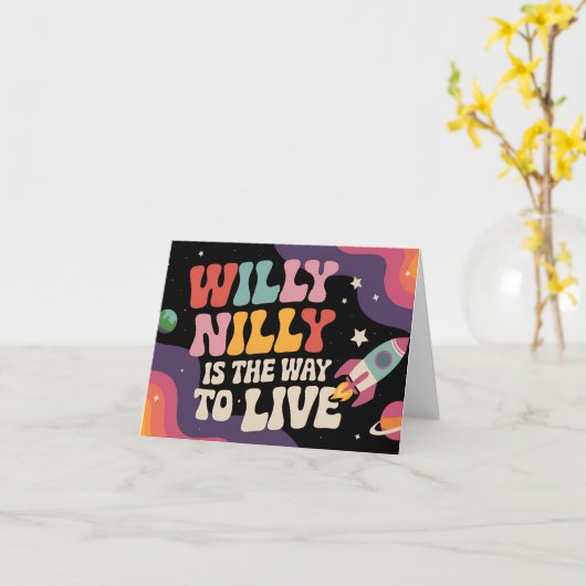 差出人住所ラベル カード (黄色い花)