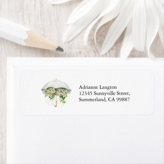 差出人住所ラベル、ブライダルシャワー、ベビーシャワー ラベル (インサイチュ)