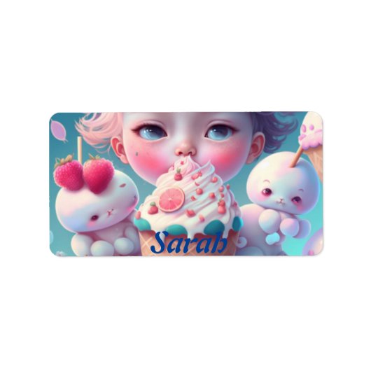 差出人住所ラベル ラベル (正面)