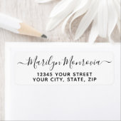 差出人住所ラベル ラベル (インサイチュ)