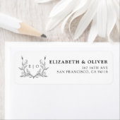 差出人住所ラベル ラベル (インサイチュ)