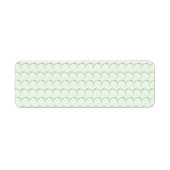 差出人住所ラベル ラベル (正面)