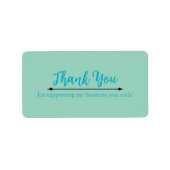 差出人住所ラベル ラベル (正面)