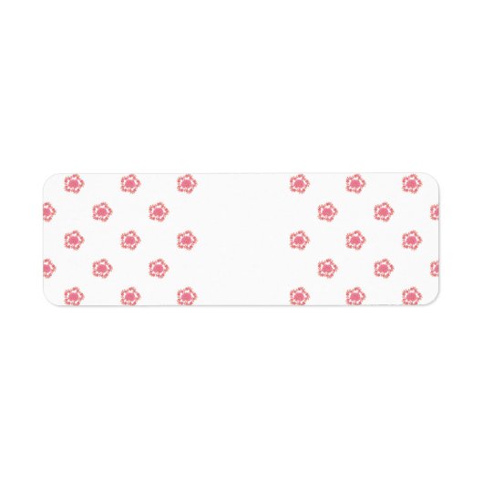 差出人住所ラベル ラベル (正面)