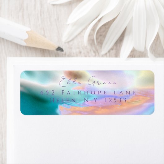 差出人住所ラベル ラベル (インサイチュ)