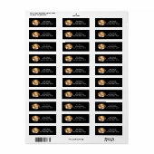 差出人住所ラベル ラベル (フルシート)