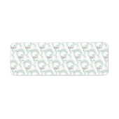 差出人住所ラベル ラベル (正面)