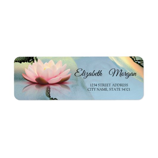 差出人住所ラベル ラベル (正面)