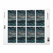 差出人住所ラベル ラベル (フルシート)