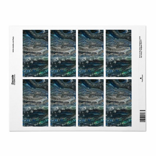 差出人住所ラベル ラベル (フルシート)