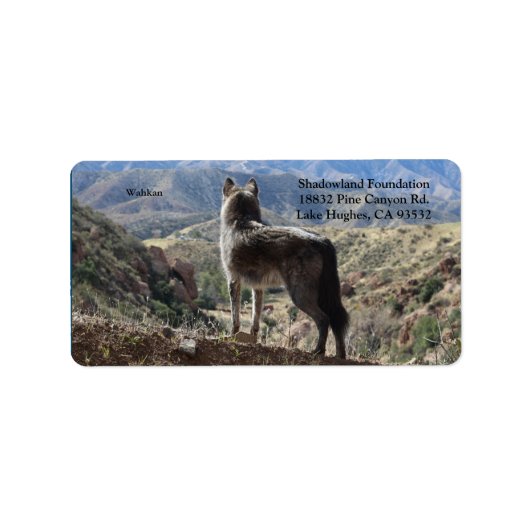 差出人住所ラベル ラベル (正面)