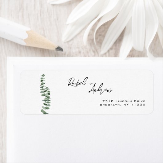 差出人住所ラベル ラベル (インサイチュ)