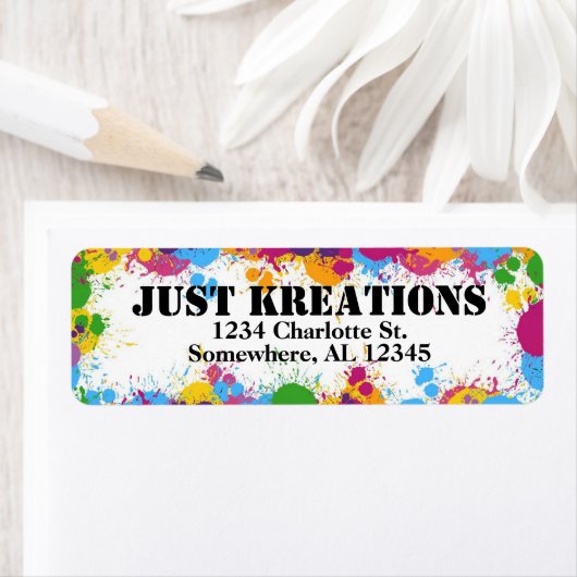 差出人住所ラベル ラベル (インサイチュ)