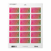 差出人住所ラベル ラベル (フルシート)