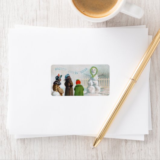 差出人住所ラベル ラベル (インサイチュ)