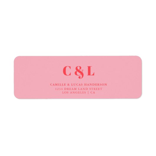 差出人住所ラベル ラベル (正面)