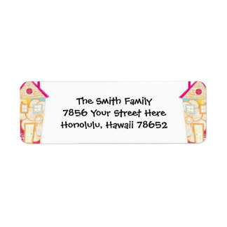 差出人住所ラベル ラベル