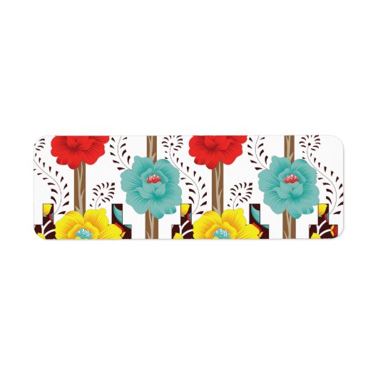 差出人住所ラベル ラベル (正面)