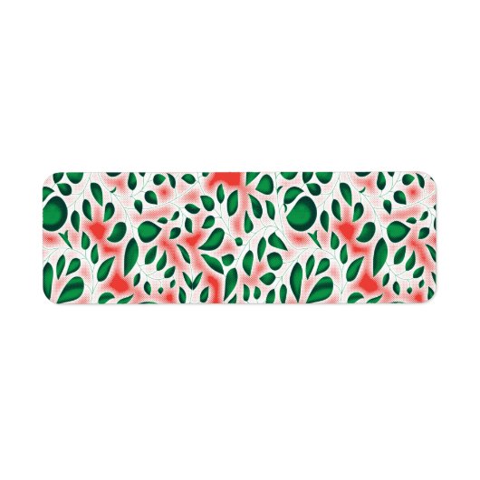 差出人住所ラベル ラベル (正面)