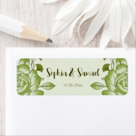 差出人住所ラベル ラベル